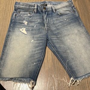 Mens John Elliott Jean shorts